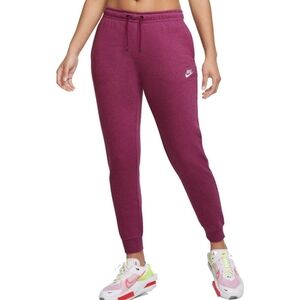 Nike NWT Track Pants Joggers Sweatpants Large Pink Berry Sangria